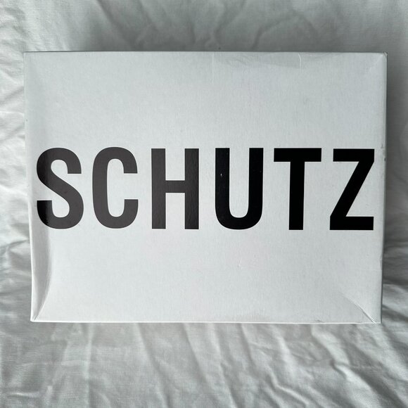 Schutz Adeline Crystal Golden Embellished Stilleto Heel Formal Prom Size 7.5 NIB - Picture 4 of 5